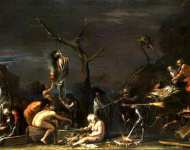 Salvator Rosa - Witches at their Incantations
